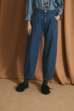 Jeans Boyfriend Denim Azul