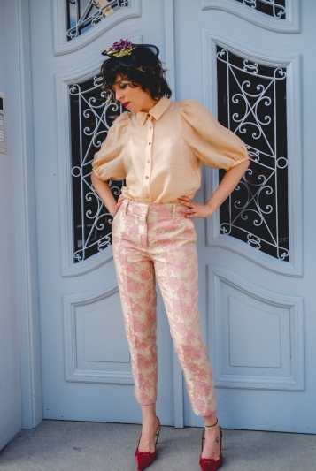 PANTALON BROCADO