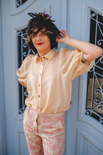 PANTALON BROCADO