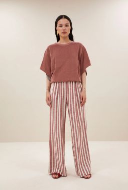 Pantalones Benji Red Stripe