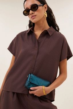 Blusa Barley Tan Stripe