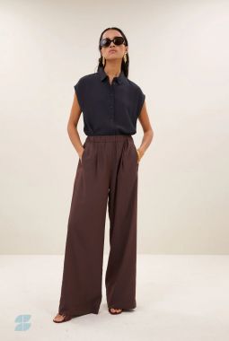 Pantalón Celin Tan Stripe