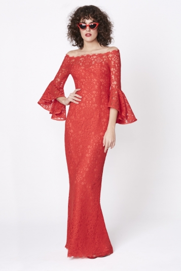 VESTIDO EVITA ROJO