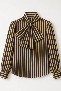 Blusa Lazo trío Marrón