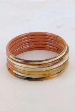 BRAZALETE FINO MARRON