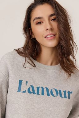 SUDADERA GRIS SHELLEY