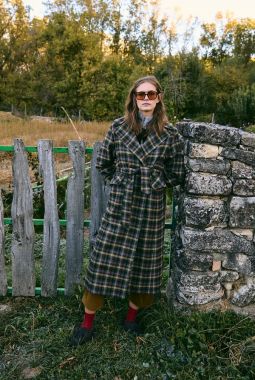 Abrigo Lalan cuadros