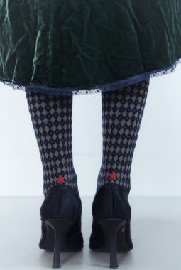 Calcetines Rombo Verde