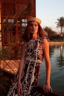 Vestido Christian Burgundy