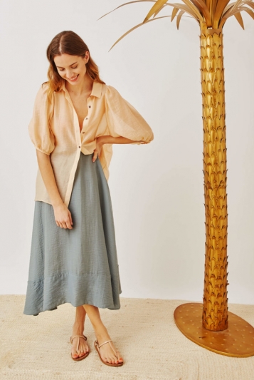 BLUSA DE ORGANZA
