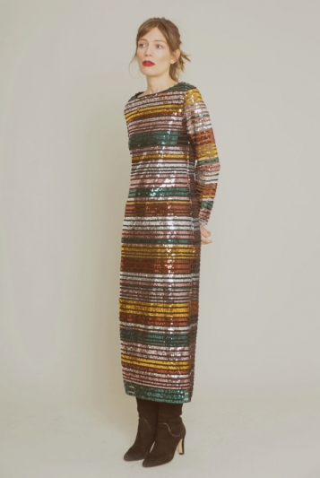VESTIDO LENTEJUELAS