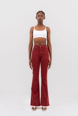 JEANS LE SOLEIL BURGUNDY