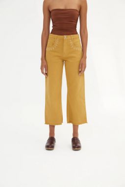 JEANS COACHELLA OCRE