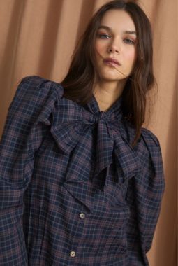 Blusa Pajarita Madras