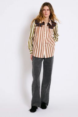 BLUSA CARLOTA TRICOLOR