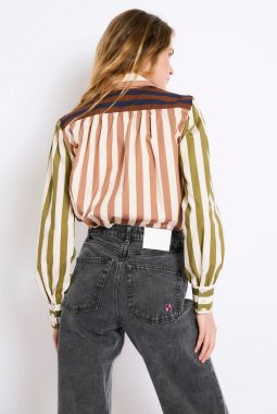 BLUSA CARLOTA TRICOLOR