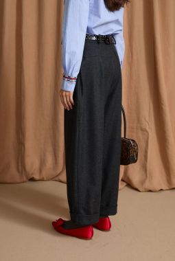Pantalón Mar Franela Marengo
