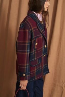 Chaquetón Bola Margaret Burgundy
