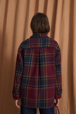 Chaquetón Bola Margaret Burgundy