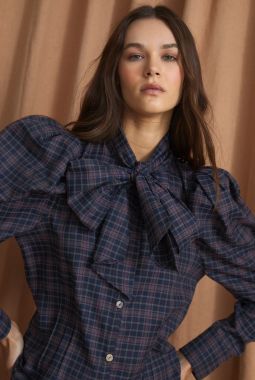 Blusa Pajarita Madras