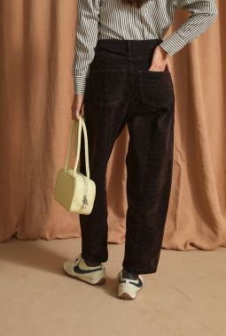 Jeans corsé Flok marrón