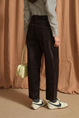 Jeans corsé Flok marrón