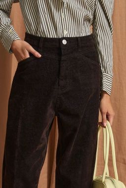 Jeans corsé Flok marrón