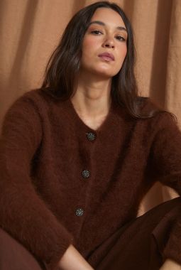 Chaqueta Luisa Marron