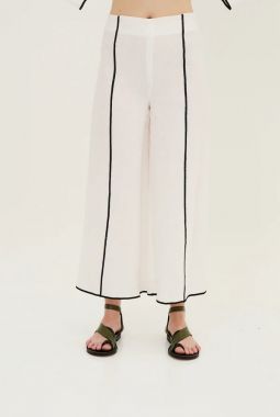 PANTALON CONTRASTE HILO