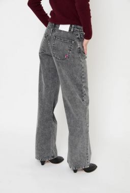 JEANS MONKEY BLEACH GRIS