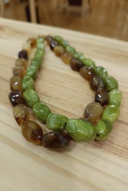 Collar Acrílicro Doble Beach