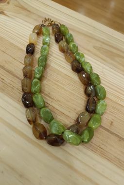 Collar Acrílicro Doble Beach