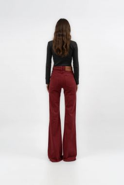 JEANS LE SOLEIL BURGUNDY