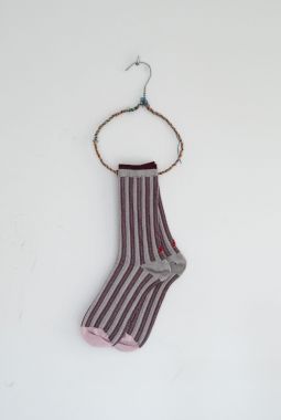 Calcetines Lineas Gris