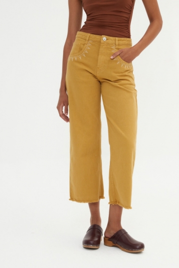 JEANS COACHELLA OCRE