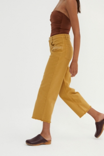 JEANS COACHELLA OCRE
