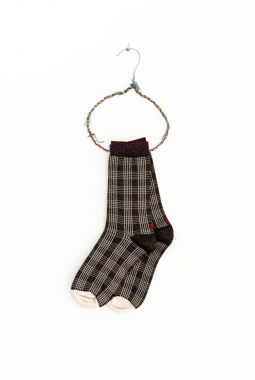 Calcetines Tartan Marrón