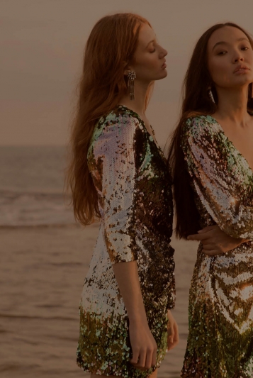 VESTIDO LENTEJUELAS